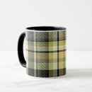 Recherche de tartan écossais tasses Jaune