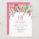 Recherche de fleurs pastel invitations Aquarelle