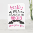 Zoek naar grappige tante kaarten Aunt