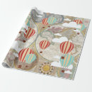 Zoek naar luchtballon cadeaupapier Wolken