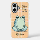 Recherche de grenouille drôle iphone coques Mignon