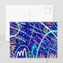 Recherche de ciel nocturne cartes postales Abstrait