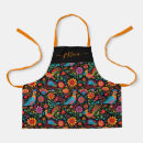 Recherche de floral coloré tabliers Nom