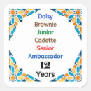 Recherche de scouts autocollants Fillette scout