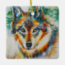 Recherche de ornement de loup ornements D'arbre