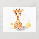 Recherche de girafe bébé cartes postales Pour tous