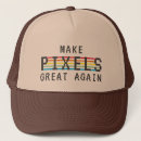 Recherche de pixel casquettes Rétro