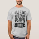 Recherche de café humoristique tshirts Illustration