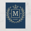 Zoek naar koninklijke kroon briefkaarten Goud