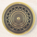 Zoek naar symbool onderzetters Mandala