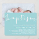 Recherche de baptiste 13x18 invitations Élégant