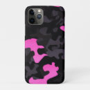 Recherche de camouflage et rose iphone coques Motif de camouflage