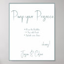 Recherche de prosecco posters Mariée