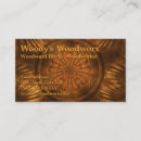 Recherche de woodworker cartes visite Bois