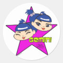 Recherche de gémeaux autocollants Astrologie