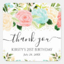 Recherche de rose menthe autocollants Fête d'anniversaire