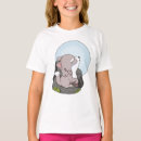 Zoek naar huilende wolf bij maan tshirts Dier