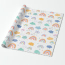 Recherche de motif nuage papier cadeau Arc en ciel