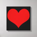 Recherche de coeur simple art Rouge