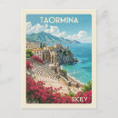 Zoek naar taormina briefkaarten Vintage