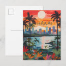 Recherche de état de hawaii cartes postales Illustration
