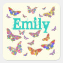 Recherche de papillons artistiques autocollants Nature