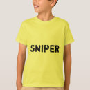 Zoek naar sluipschutters tshirts Sniper