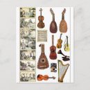 Recherche de instrument de musique cartes postales Instruments