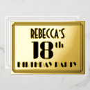 Recherche de de 18 ans invitations Fête d'anniversaire