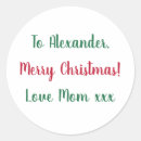 Recherche de vert rouge autocollants Typographie