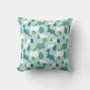 Recherche de dinosaure bleu coussins Vert