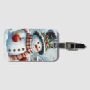 Recherche de bonhomme bagages étiquettes Neige