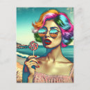 Recherche de sucettes cartes postales Vintage