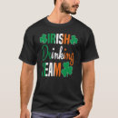 Recherche de irish drinking team tshirts Bière
