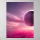 Recherche de lune rose posters Minimaliste