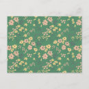 Recherche de motif floral moderne cartes postales Boho