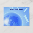 Recherche de www cartes visite Globe