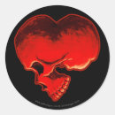 Recherche de saignement autocollants Crâne