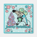 Recherche de souris de joyeux noël magnets Mignon