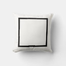 Recherche de noir solide coussins Initiales