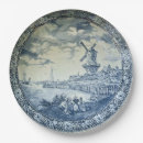 Recherche de delft blue paper assiettes Porcelaine