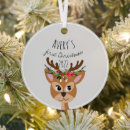 Recherche de baby first christmas Floral