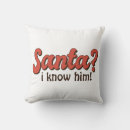 Recherche de père noël drôle coussins Xmas