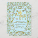 Recherche de royal blue party invitations Quinceañera