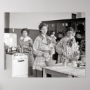 Recherche de ménagère posters Rétro