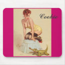 Recherche de portrait vintage tapis souris Classique