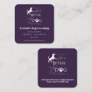 Recherche de chien pourpre cartes visite Moderne