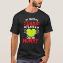 Recherche de amusement de tennis tshirts Maman