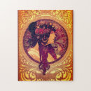Recherche de mucha puzzles Femme
