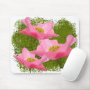 Recherche de pavot rose tapis souris Fleur